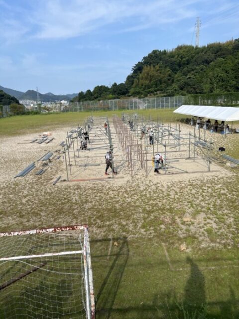 鳶一級技能試験！！