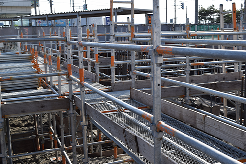 くさび足場工事