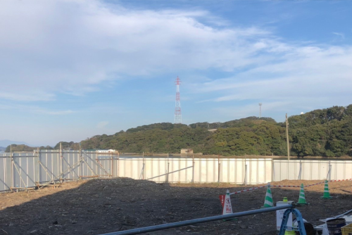 現場付帯作業（仮囲い・防音シート）